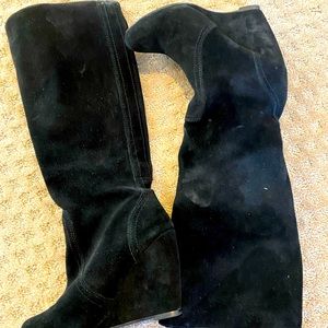 Joie suede wedge boots